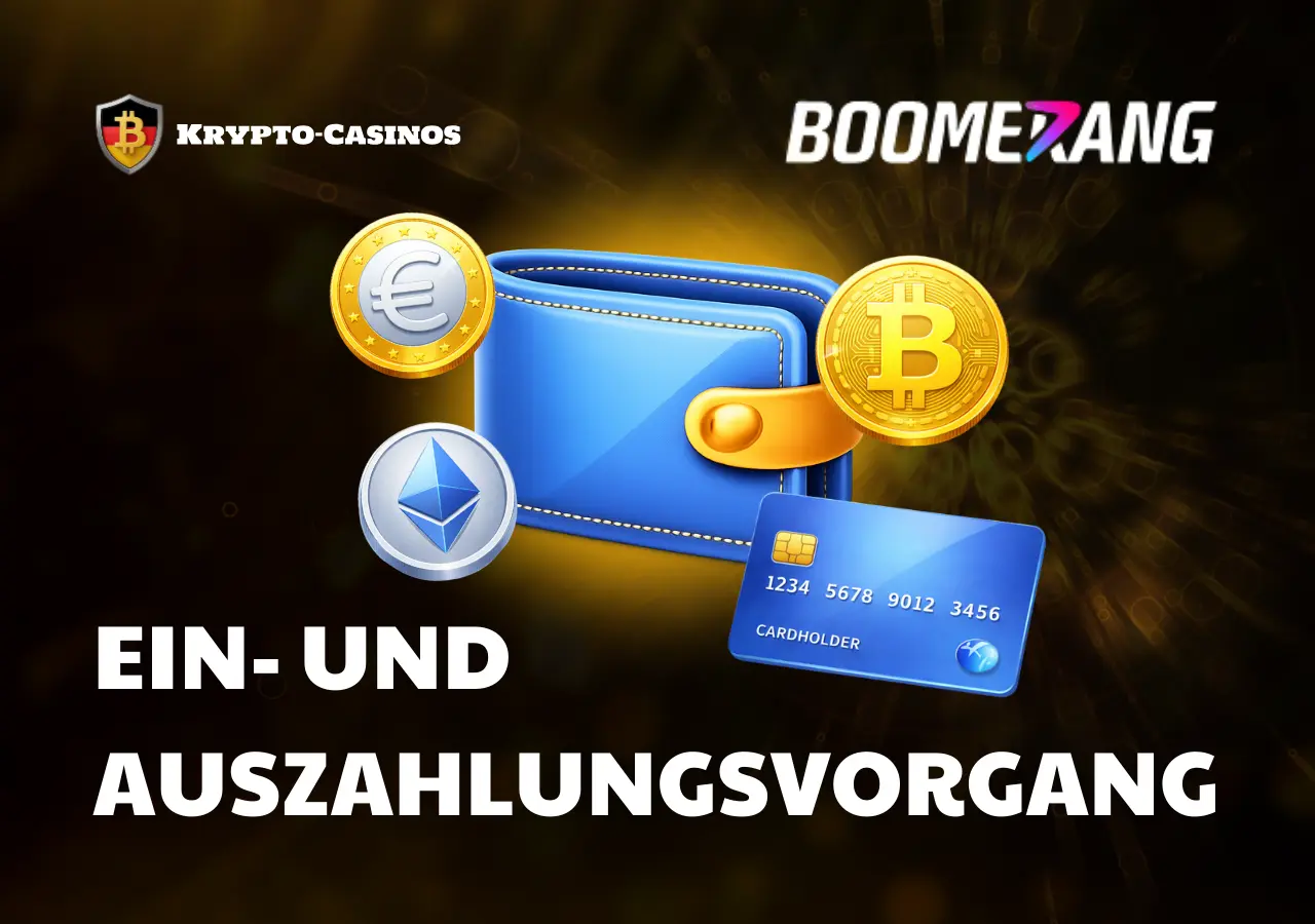 Zahlungsmethoden inklusive Kryptowährungen